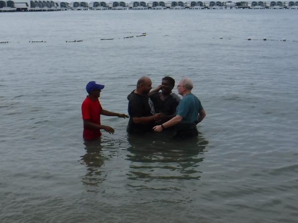 Ocean Baptism in Malaysia